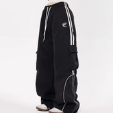 Cargo-Jogginghose mit Vintage-Paspeldetails